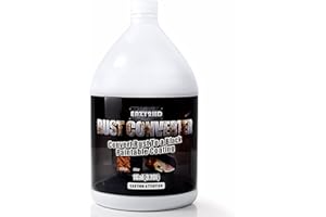 Eazy2hD Rust Converter for Metal, 1 Gallon Professional Rust Inhibitor, Water-Based Rust Remover for Metal to Paint Over, Stop Rust and Corrosion, Suitable for Black Metal Rust Removal Treatment