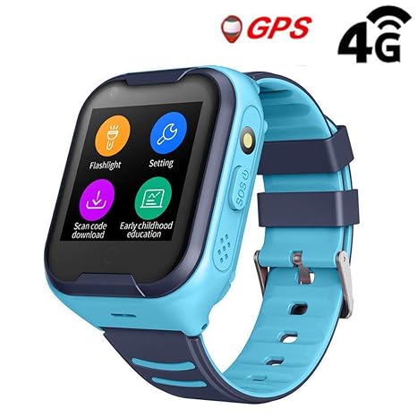 kids smart watch blue