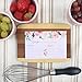 Recipe Cards, (Set of 50) 4x6 Recipe Cards, Blank Recipe Cards, Recipe Cards for Bridal Shower, Thick Recipe Card, Recipe Note Cards