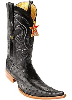 botas vaqueras para hombre de avestruz
