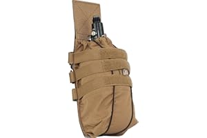 Paintball Air Tank Pouch Vest Molle Valken V-tac Vtac Tactical Universal (Tan)