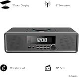 Roxel RCD-330BT All-in-One Mini System CD USB Bluetooth FM Wireless Charger view 3