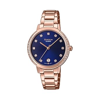 Analog Blue Dial Women's Watch-SHE-4056PG-2AUDF (SX270)