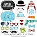 Big Dot of Happiness Winter Party - Photo Booth Props Kit 20 Count