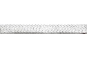 Extreme Max 3005.9062 Hinged Aluminum Trailer Door Slider Plate - 68" x 9"