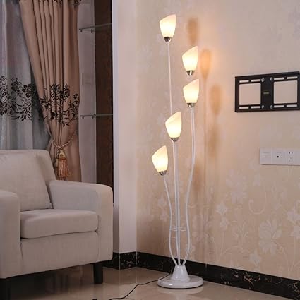 Amazon Com 5 Light Floor Lamp Modern Simple And Stylish Living