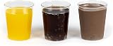 TIJAR 100 Pack 50ml Plastic Shot Glasses Crystal Clear Durable view 2