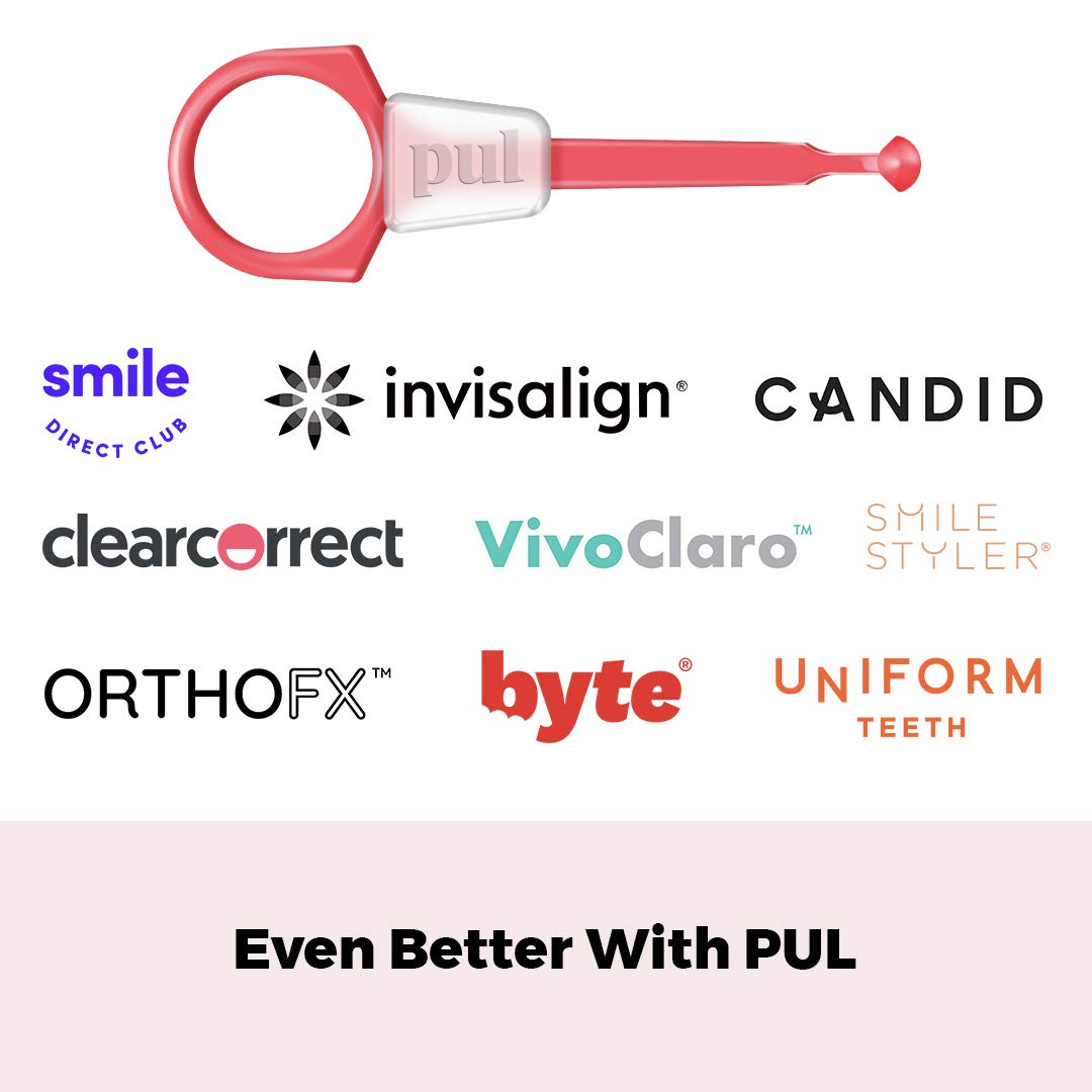 PUL System Aligner Chewies and Removal Tool Combo for Invisalign and Aligners - 2 Pack : Beauty