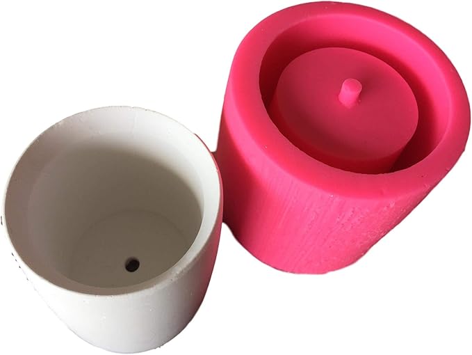 Amazon Co Jp Ever Garden 鉢 花瓶 筒形 シリコンモールド レジン アロマストーン アロマワックスバー アロマワックスサシェ 手作り 石鹸 キャンドル 樹脂 粘土 オルゴナイト 型 抜き型 ホビー