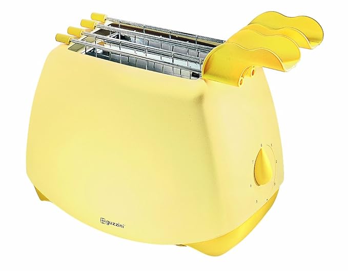 Guzzini 20770172 Gildo Toaster, Yellow Amazon.co.uk Kitchen & Home