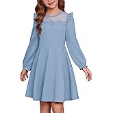 GRACE KARIN Girls Party Formal Dresses 6-14Y Kids Holiday Wedding Graduation Birthday Christmas Dress