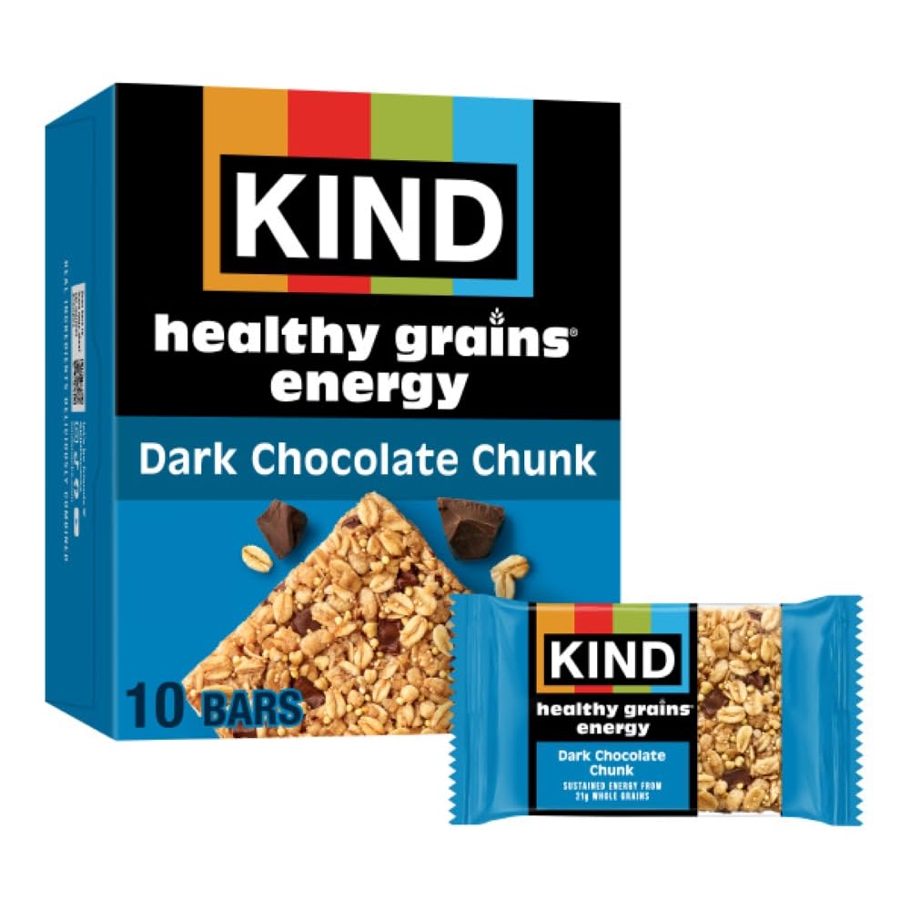 Photo 1 of ***COMBO PACK******EXP; (12/19/2025)***KIND Healthy Grains Energy Bars, Dark Chocolate Chunk, 21g Whole Grains, Made with Super Grains, Gluten Free Snacks, 10 Ct Value Pack, 14.1oz AND ***EXP; (10/25/2025)*** Simple Mills Organic Seed Crackers, Original -