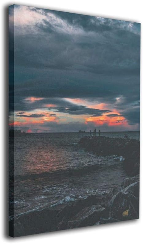 Amazon Co Jp Cxr Artframe 風景 絵 絵画 アート パネル インテリア 壁掛け ポスター Art 雑貨 飾り グッズ 完成品 プレゼント 街 フレーム セット 可愛い オシャレ 風景 モダン 自然 海 植物 花 ホーム キッチン