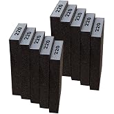 Sanding Sponge 220 Grit Sanding Block - Drywall Sanding Block for Wood | 10 Pcs Fine Grit Sanding Sponges For Drywall, Wood And Metal, Sandpaper Block Spong