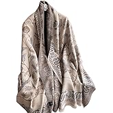 JERLA Cashmere Feel Scarf winter warm large soft Shawl wrap Scarf for women