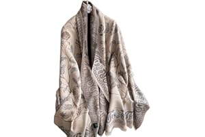 JERLA Cashmere Feel Scarf winter warm large soft Shawl wrap Scarf for women