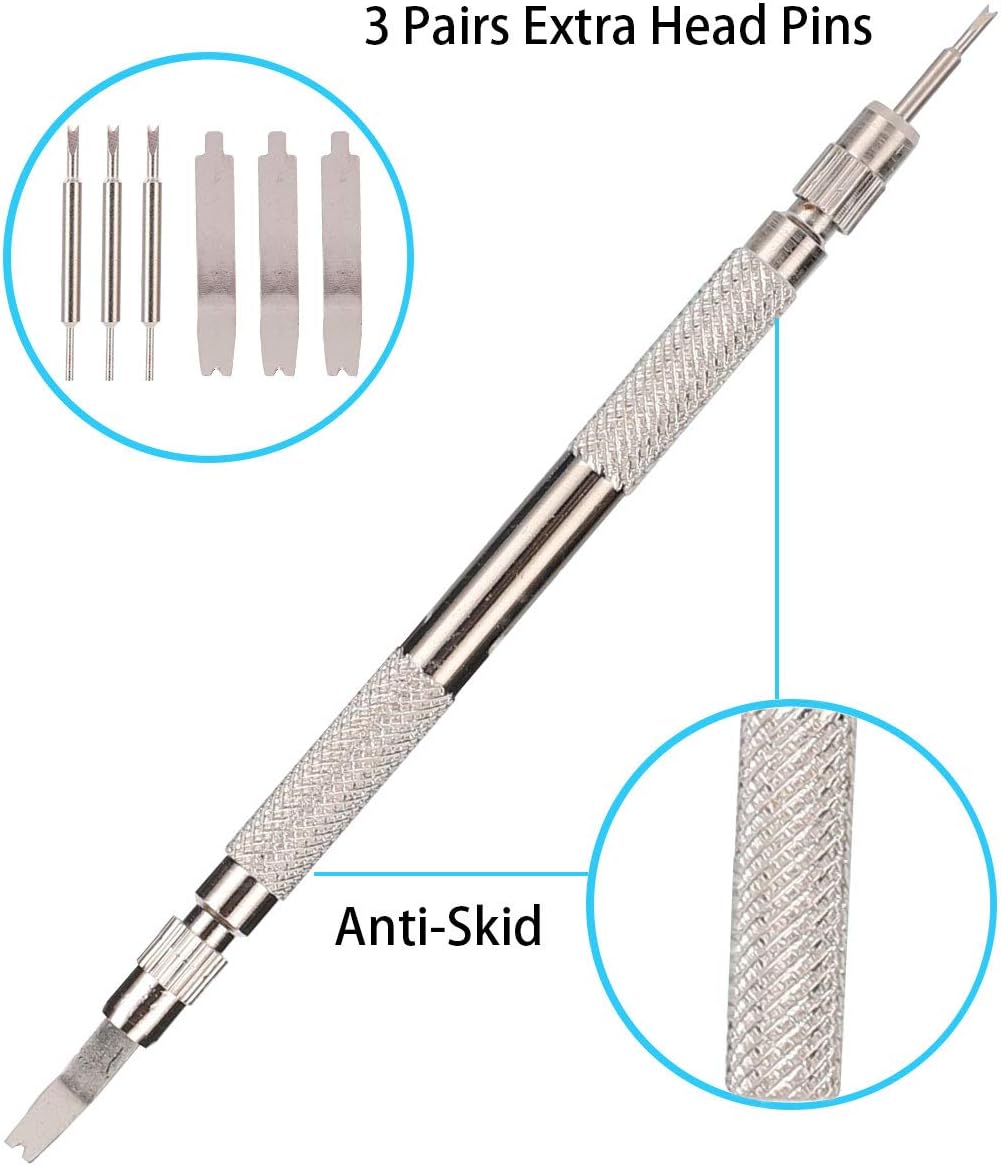 376pcs Watch Link Remover Kit - Watch Band Spring Bar Tool Set with Watch Pins for Watch Repair and Watch Band Replacement: Home Improvement