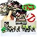 Ghostbusters Original Ecto Minis Basic Figure Mystery Blind Bags Gift Set Party Bundle - 4 Pack (Assorted)