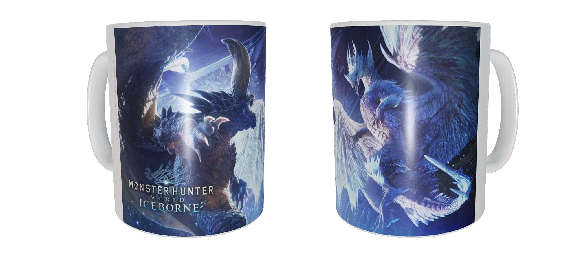 Monster Hunter World Nergikante & Velkhana Mug Original & Licensed Collection Mug #5