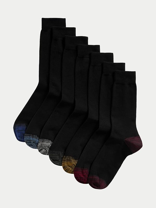 Cool & Fresh™ Socken 7er-Pack Regular Schwarz-Mix 43