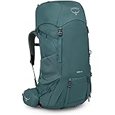 Osprey Renn 65L Women's Backpacking Backpack, Cascade Blue/Melon Orange