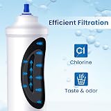GOLDEN ICEPURE Refrigerator Water Filter Compatible with Samsung and LG 2 Pack view 4