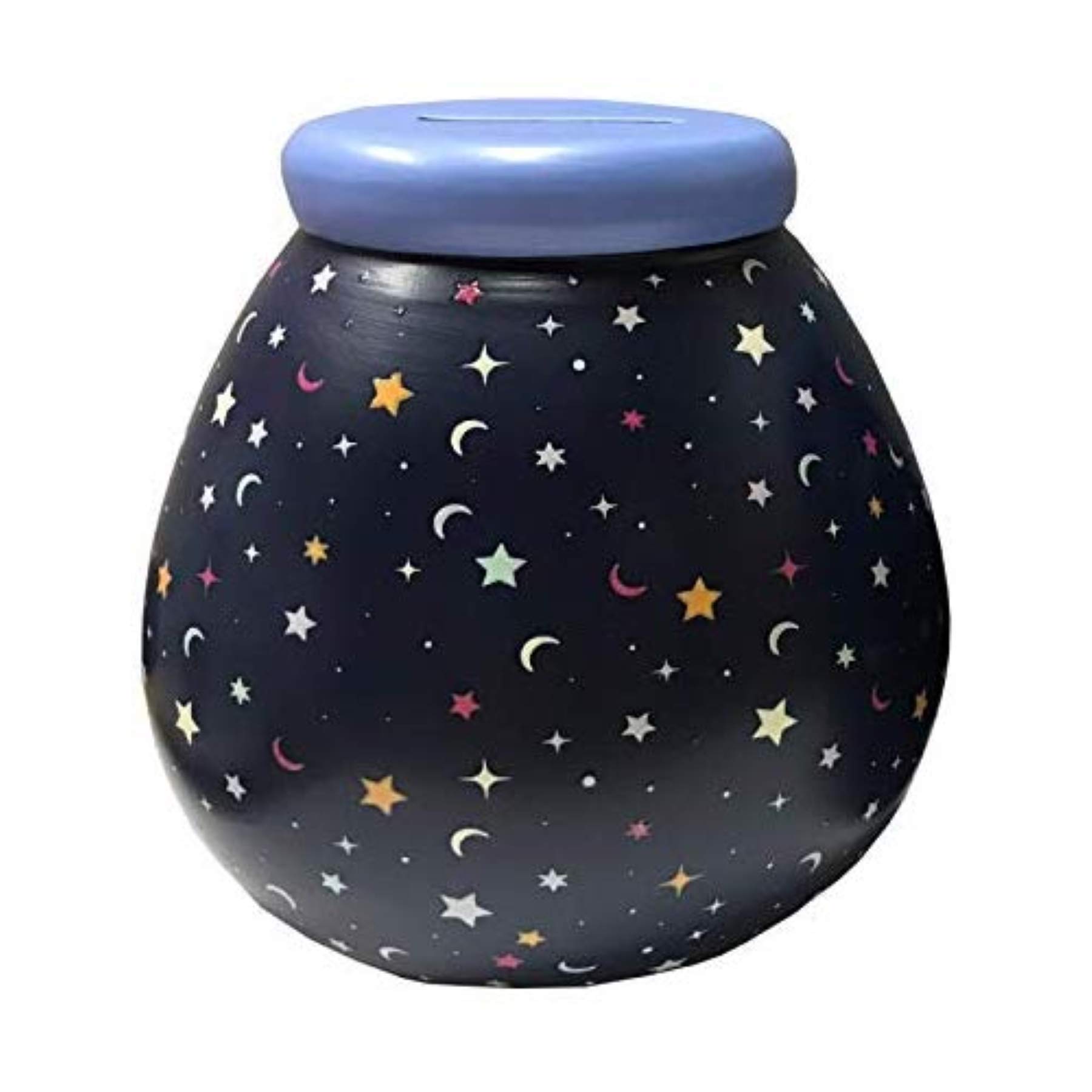 Pot of Dreams Hand Painted Glow In the Dark Kids Save And Smash Handcrafted Ceramic Money Box | Eco Freindly & Recyclable Piggy Bank | Perfect Decorative Gift and Save for New Toys & Video Games