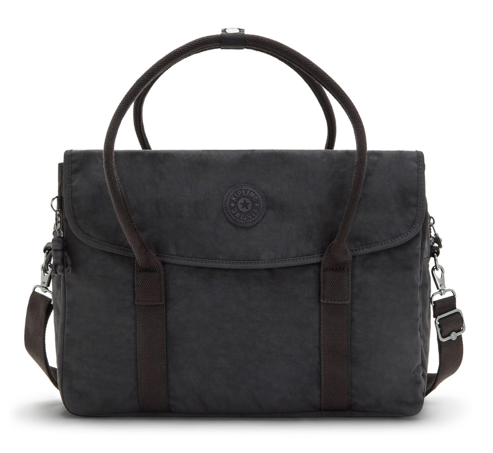 Kipling SUPERWORKER Messenger Bag, Black Noir (Black)