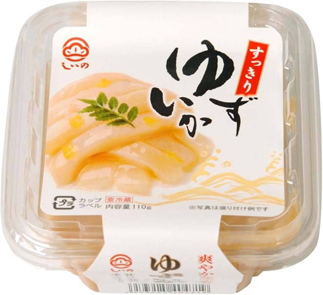 Amazon メーカー直送 しいの食品 いか塩辛 ゆず入り カップ 110ｇ おつまみ ご飯のお供 珍味 しいの食品 塩辛 珍味 通販