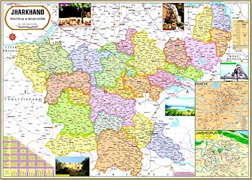 Map Of Jharkhand And Bihar Buy Jharkhand Map Book Online At Low Prices In India | Jharkhand Map  Reviews & Ratings