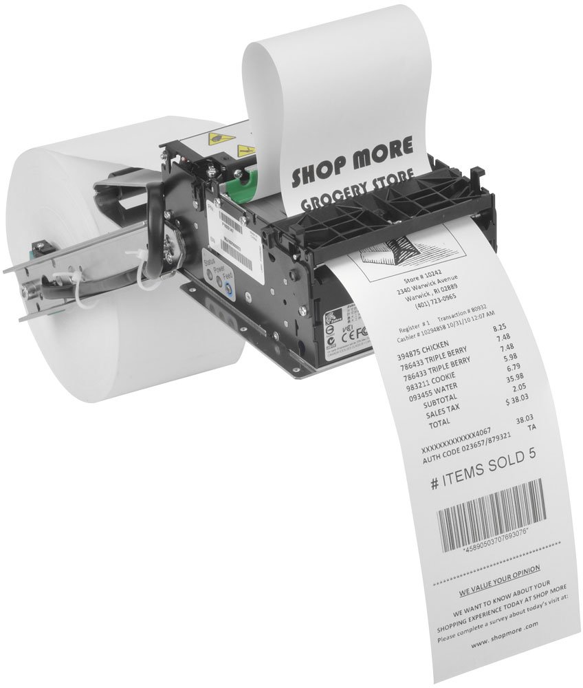 Zebra 01970-080-3 Paper Guide Kit, 80 mm