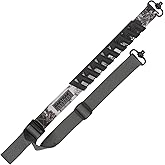 Allen Company Trak Traction Web 36" Rifle Sling with QD Swivels, Veil Tac Gray