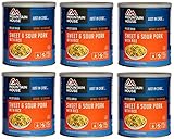 Mountain House Sweet & Sour Pork with Rice #10 Can Freeze Dried Food - 6 Cans Per Case
