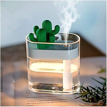 Amazon 超音波式 サボテン 卓上加湿器 7色ledライト 持ち運び Usb充電 癒しグッズ 小型 部屋 オフィス 乾燥対策 花粉症対策 Hotaruyizi 加湿器 通販