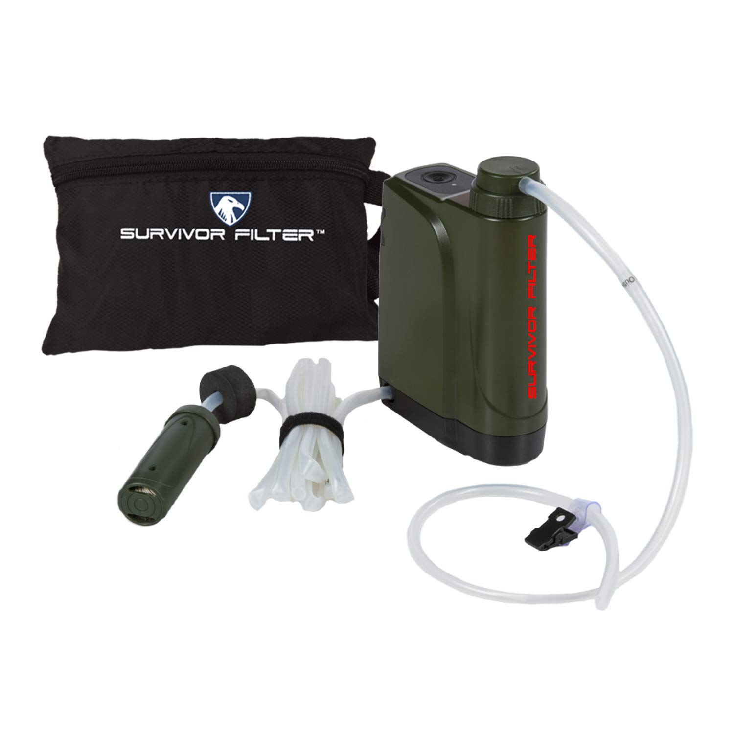 Survivor Filter Pro X - Electric Camping Water Filter - Emergency Water Filter: Industrial & Scientific