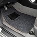 BDK Classic Carpet Floor Mats for Car & Auto - Universal Fit -Front & Rear with Heelpad (Dark Gray)