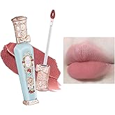 Flower Knows Strawberry Rococo Cloud Lip Cream, Soft Rosy Nude | Velvet Matte Lip Color, Transfer-Resistant Lightweight Hydrating Formula, Vegan (S01 Soy Milk Cheese)