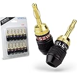 Sewell Direct SW-29863-6 Deadbolt 6-Pairs Banana Plugs