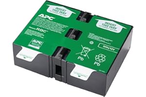 APC by Schneider Electric APCRBC124 Replacement Battery Cartridge #124