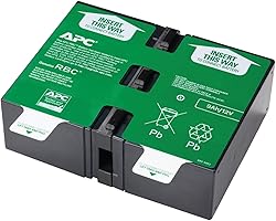 APC UPS Battery Replacement, APCRBC124, for APC UPS