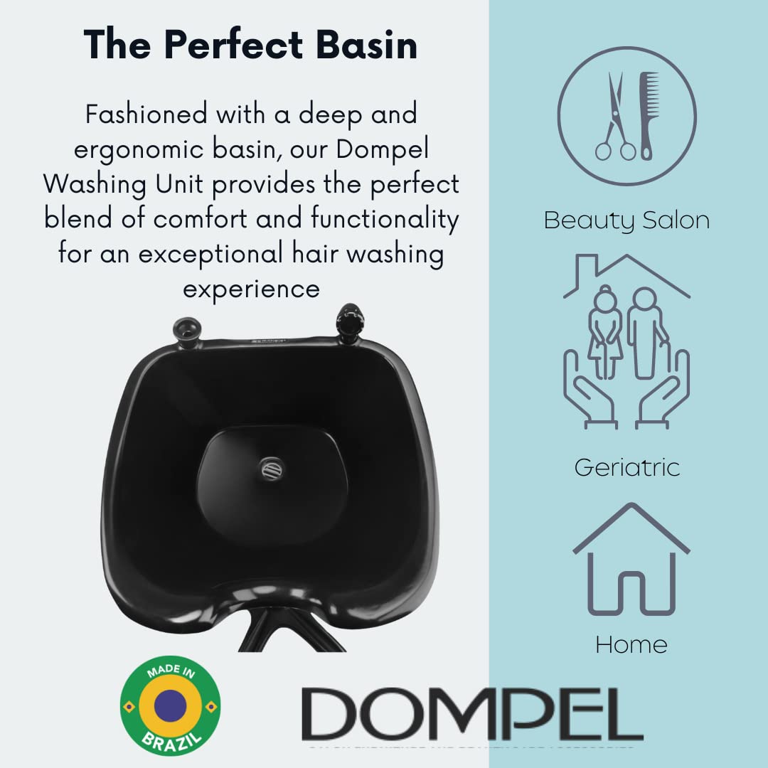 DOMPEL Portable Shampoo Bowl Used As Portable Salon Sink Or Shampoo