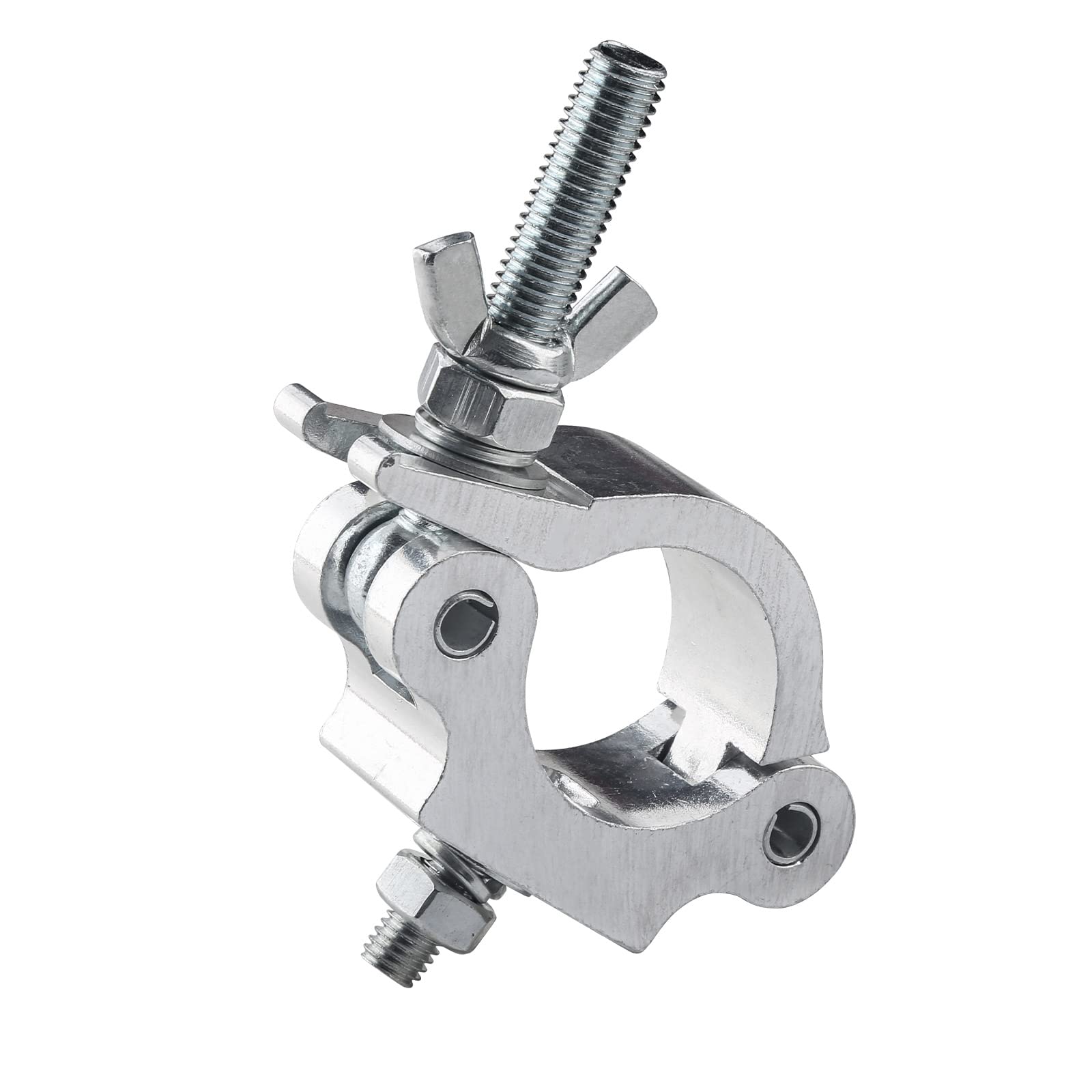 Clamps for Lights Stage Lighting Accessories, Lighting O Clamp Dj Light Pole Clamp Quick Release Truss Clamp, Half Coupler Hanging Bracket Stage Light Clamp Moving Head Light Hooks for Truss 48mm-51mm