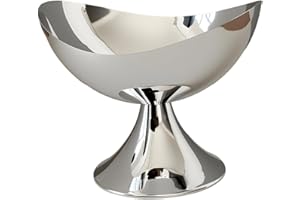 AFXGUSD Metal Fruit Bowl, Serving Platter, Decorative Bowl for Snacks and Fruit with A Creative Shape for Living Area, Kitche