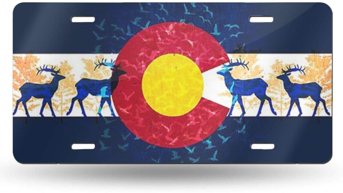 NiYoung Novelty Decorative Front License Plate Aluminum