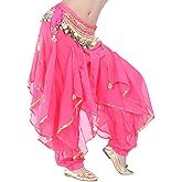 BellyLady Belly Dance Harem Pants Tribal Baggy Arabic Halloween Pants Size M
