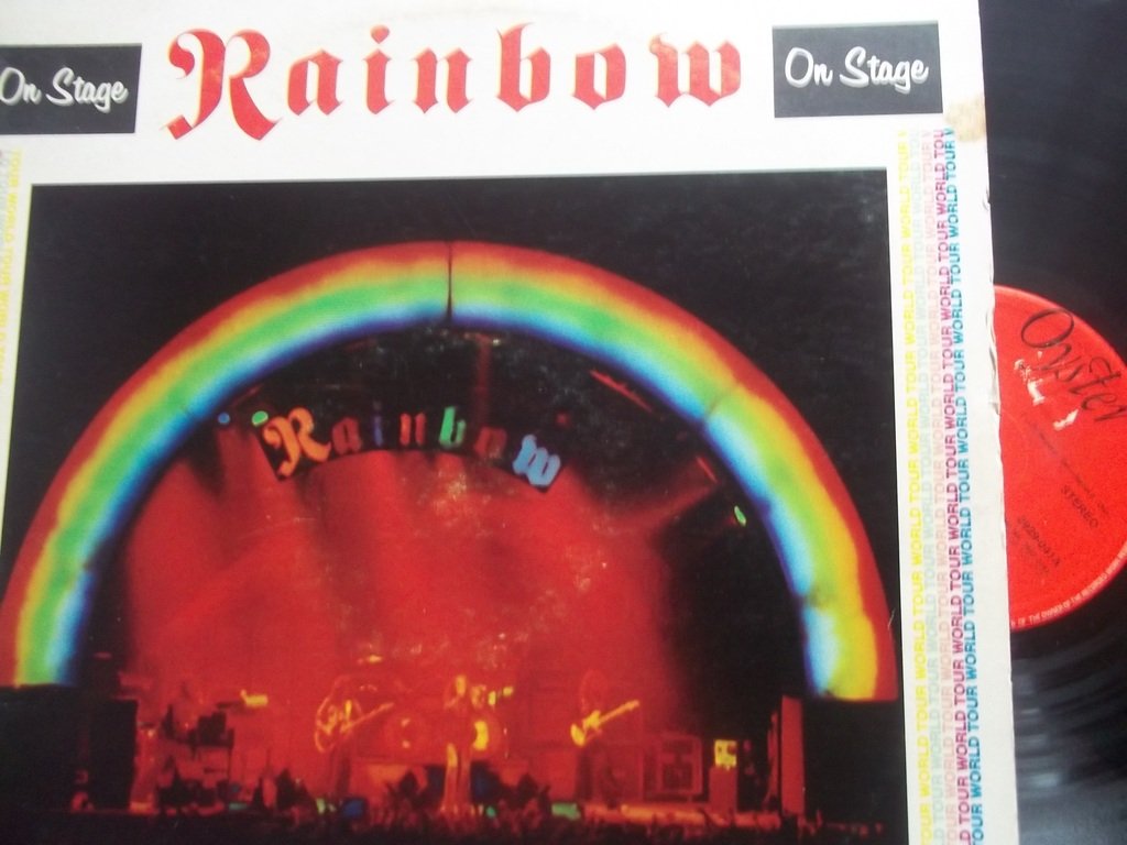 RAINBOW Rainbow On Stage Double Vinyl LP Amazon.co.uk Music
