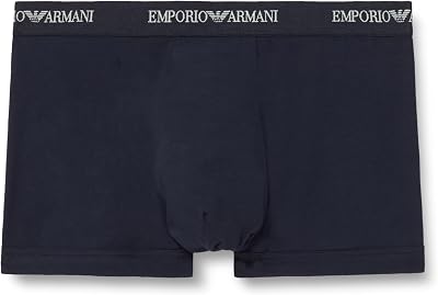 Man's Core Logoband - Boxer da Uomo, Confezione da 3, Blu, M, Armani Blue/Armani Blu/Armani Blue, M