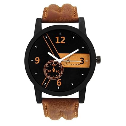 Analog Black Dial Mens Watch - V101