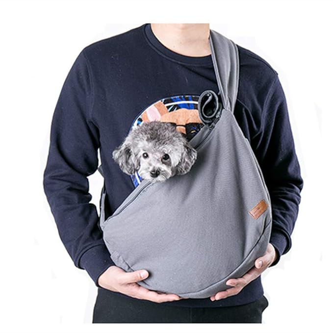 AlwaySky Hunde Tragetasche Transporttasche für kleine Hunde und Katzen Single-Schulter Hundetragebeutel aus Oxford Nylon