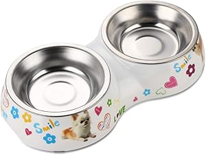 ZTON Pet Christmas Santa Hat for Puppy Kitten Small Cats Dogs Dressing Up Holiday Supplies (S, White)